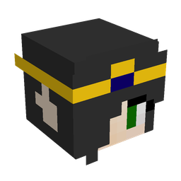 Black skin: head render