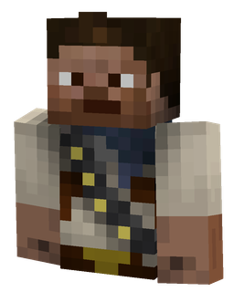 Black skin: bust render