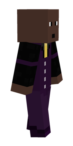 Black skin: body, right side render