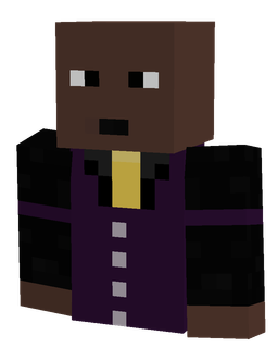 Black skin: bust render