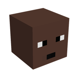 Black skin: head render