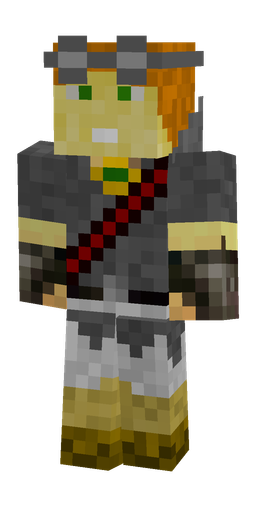 Black skin: body, front render