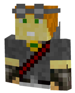 Black skin: bust render
