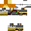 Black skin: raw texture render