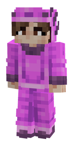 Pink skin: body, front render