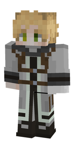 Black skin: body, front render