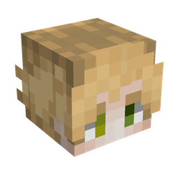 Black skin: head render