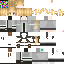 Black skin: raw texture render