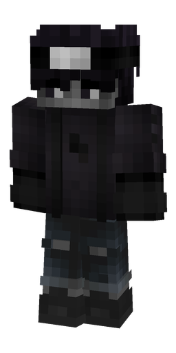 Black skin: body, front render