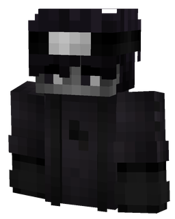 Black skin: bust render