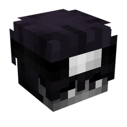 Black skin: head render