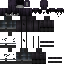 Black skin: raw texture render