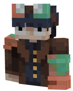 Black skin: bust render