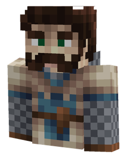 Black skin: bust render