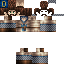 Black skin: raw texture render