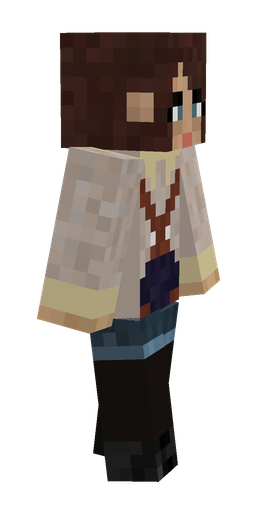 Black skin: body, right side render
