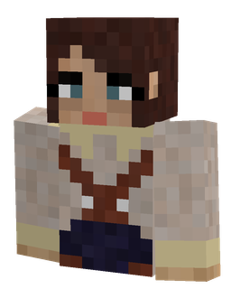 Black skin: bust render
