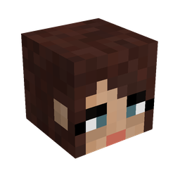 Black skin: head render