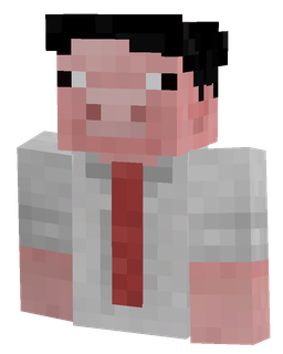 Black skin: bust render