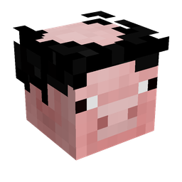 Black skin: head render