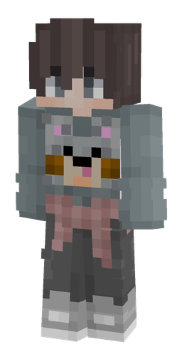 Black skin: body, front render