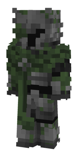 Black skin: body, front render