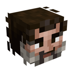 Black skin: head render