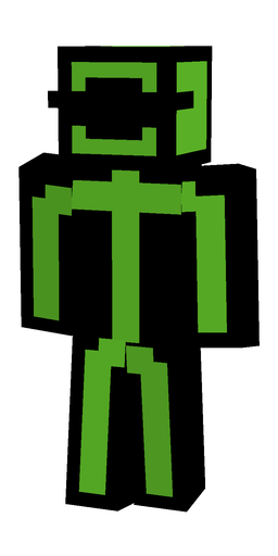 Black skin: body, front render