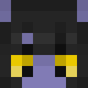 Black skin: face render