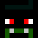 Black skin: face render