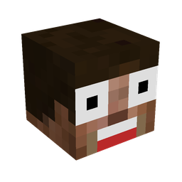 Black skin: head render
