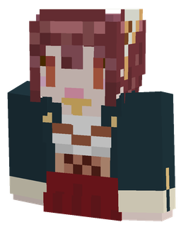Blue skin: bust render
