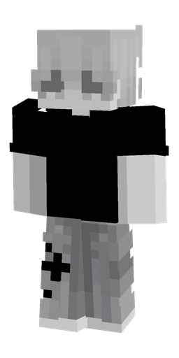 Black skin: body, front render