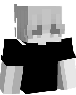 Black skin: bust render