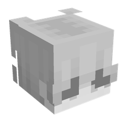 Black skin: head render