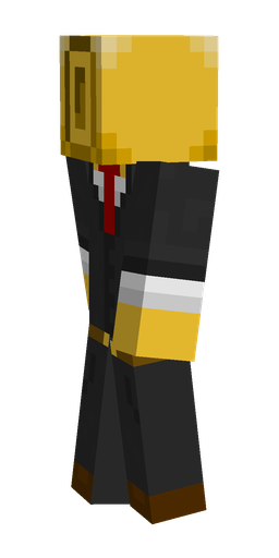 Black skin: body, left side render
