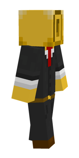 Black skin: body, right side render