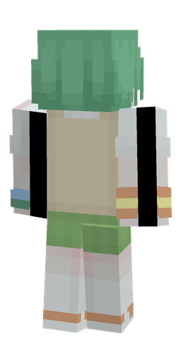 Classic skin: body, back render