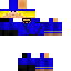 Blue skin: raw texture render