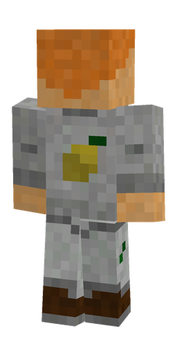 Classic skin: body, back render