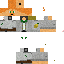 Classic skin: raw texture render