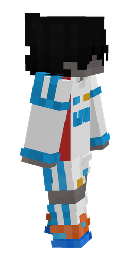 Black skin: body, right side render