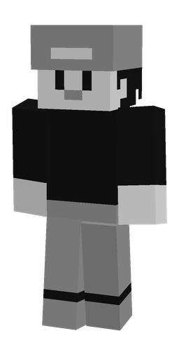 Black skin: body, front render