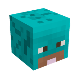 Blue skin: head render