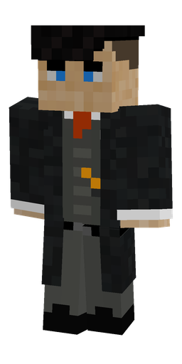 Black skin: body, front render