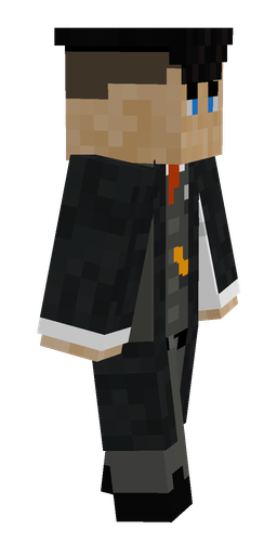Black skin: body, right side render