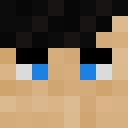 Black skin: face render