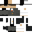 Black skin: raw texture render