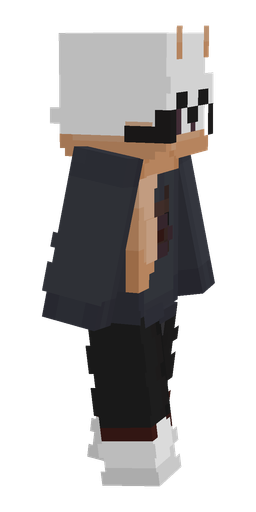 Black skin: body, right side render