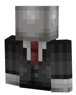 Black skin: bust render